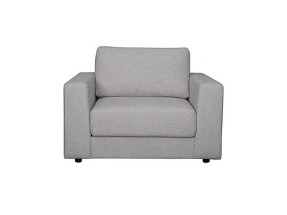 Elliot Fabric Armchair and Ottoman Set