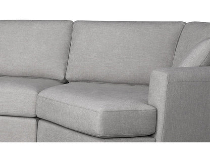 Elliot Fabric Cuddler Sectional