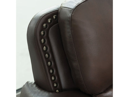 Austin Leather Armchair, Brown Default Title