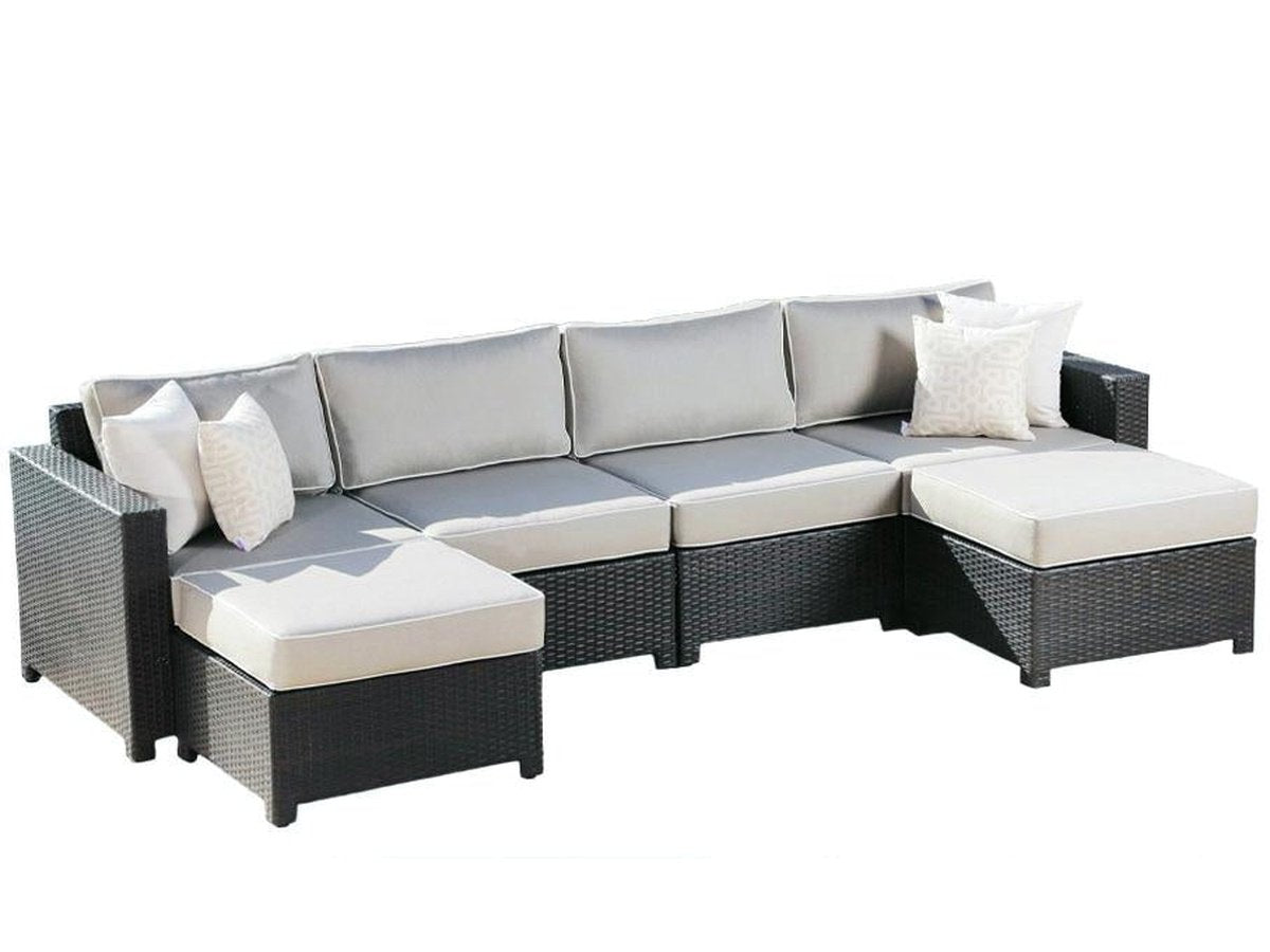 Asherman 6 piece sofa set with cushions best sale