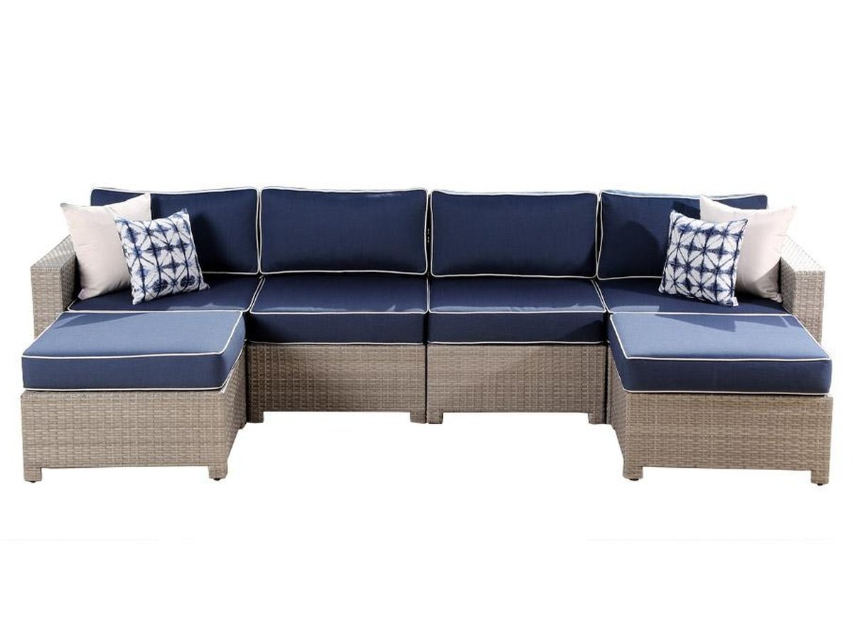 Asherman 6 piece sofa set with cushions best sale