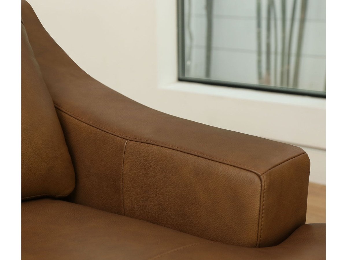 Merona Leather Chair, Camel Default Title