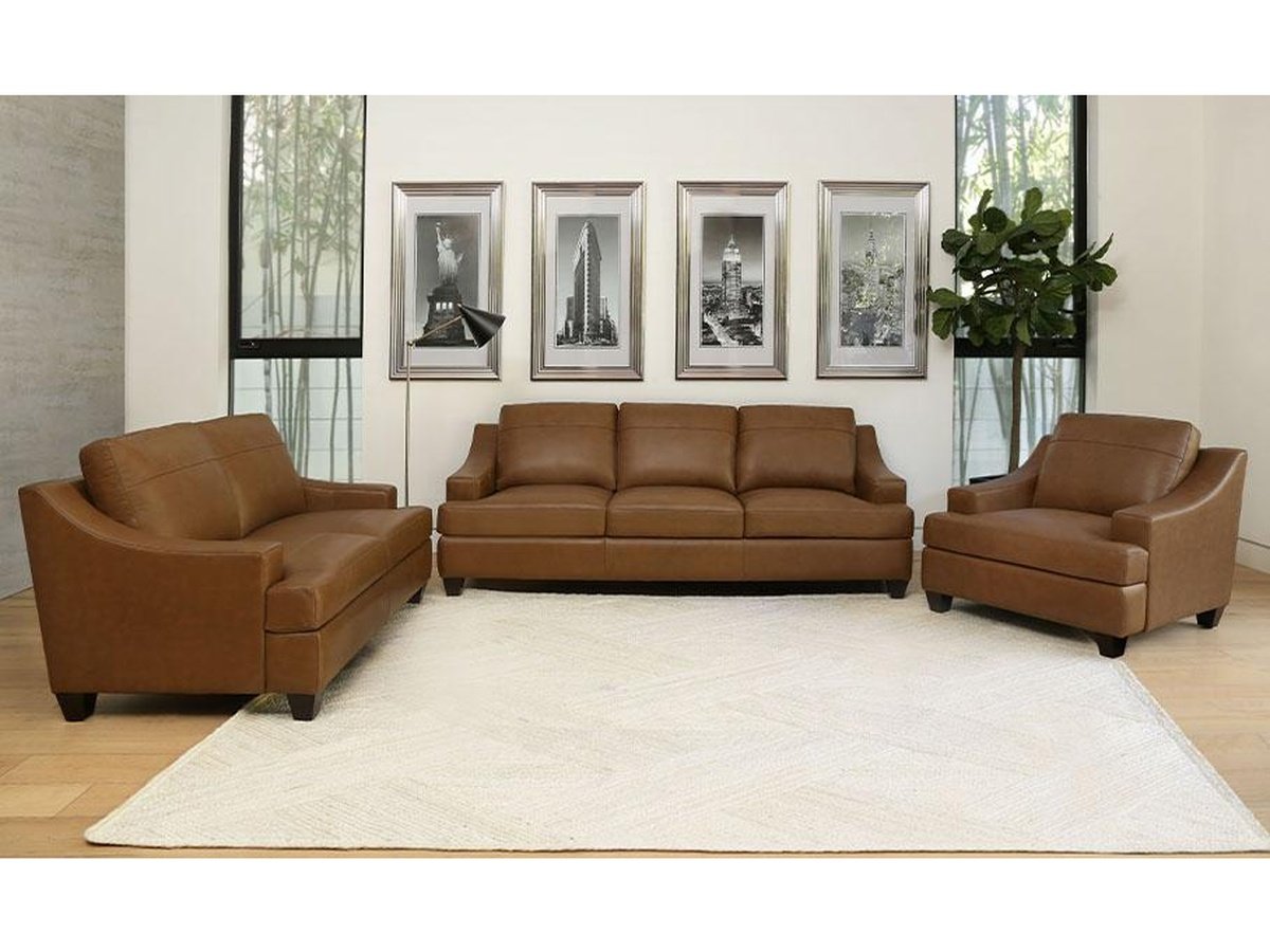 Merona 3-piece Leather Set, Camel Default Title