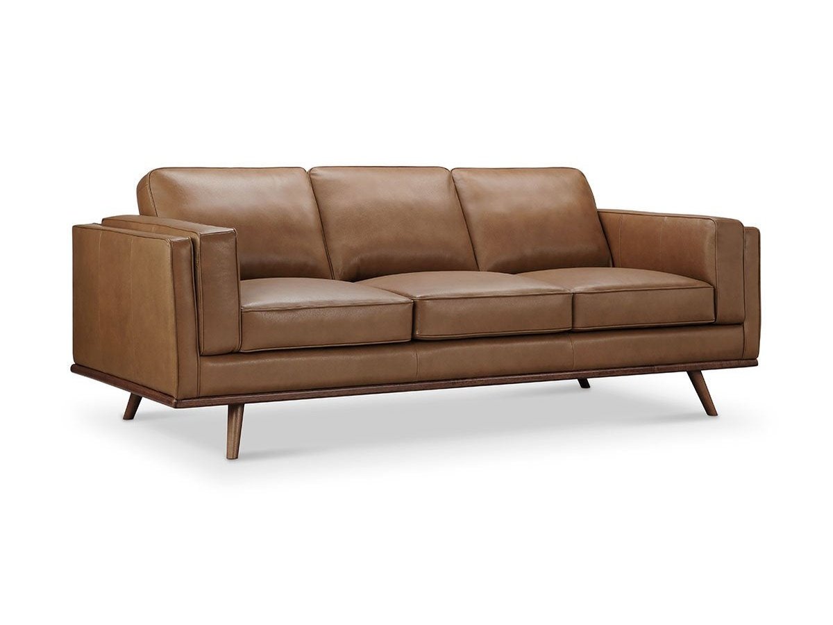 Taverly Leather Sofa, Camel Default Title