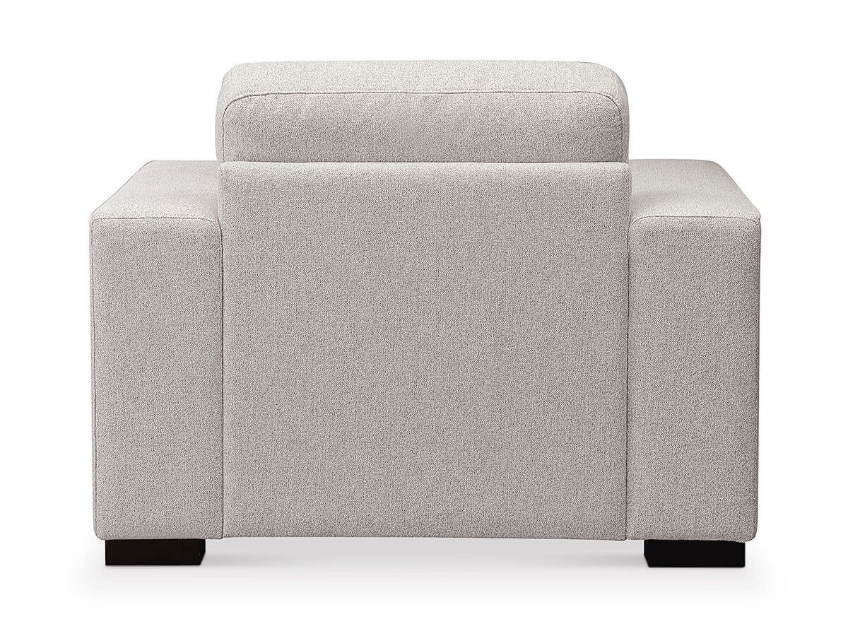Tamora Fabric Chair, Gray Default Title