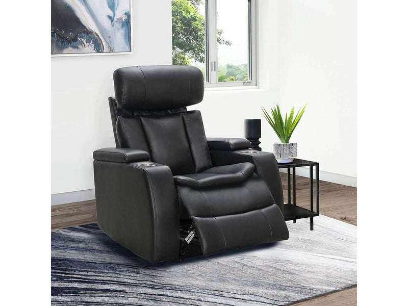 Halter bonded leather online recliner