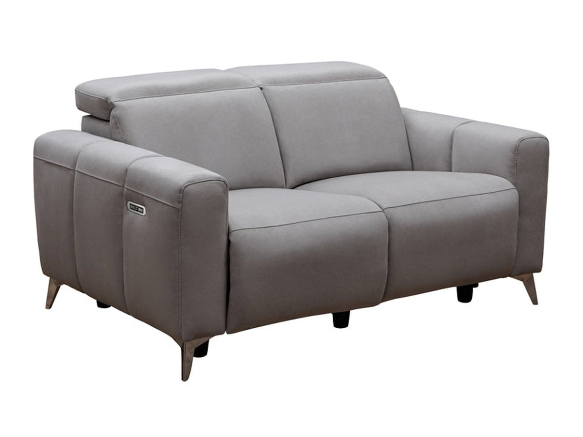 Treyton Fabric Power Reclining Loveseat with Power Headrests