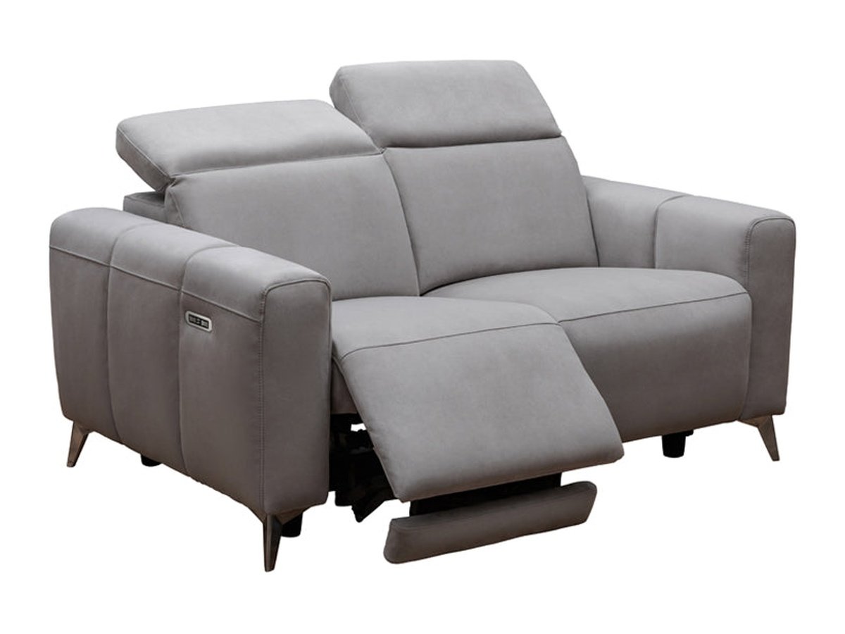 Treyton Fabric Power Reclining Loveseat with Power Headrests