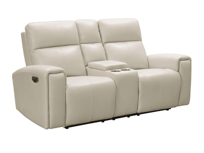 Keegan Power Reclining Leather Loveseat