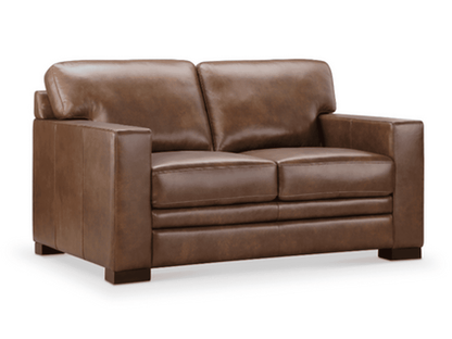 Astoria Leather Loveseat