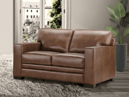 Astoria Leather Loveseat