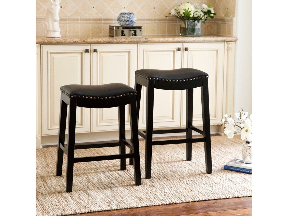 Chapin Leather Counter Stool