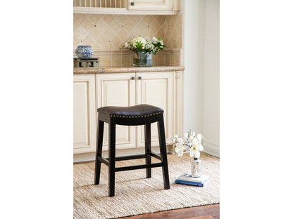 Chapin Leather Counter Stool