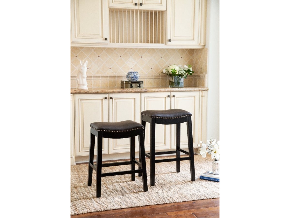 Chapin Leather Counter Stool