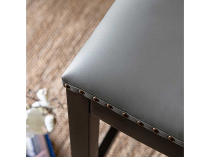 Chapin Leather Counter Stool