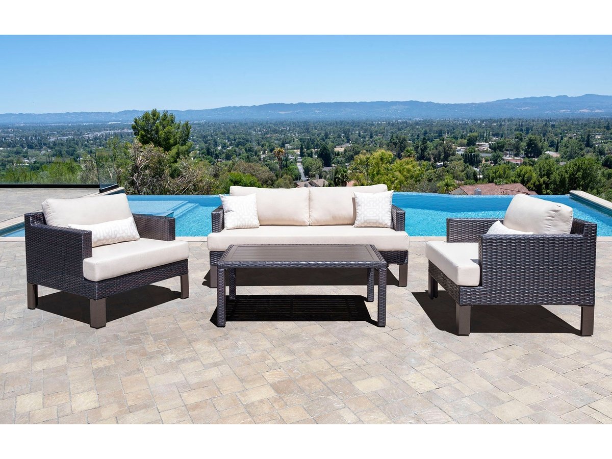 Montecito® Outdoor 4-pc Patio Seating Set