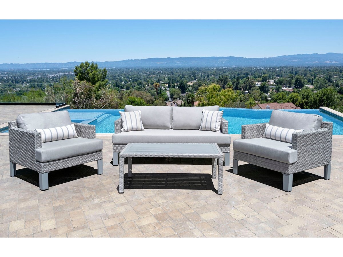 Montecito® Outdoor 4-pc Patio Seating Set